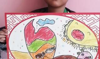 小学生中秋节图画